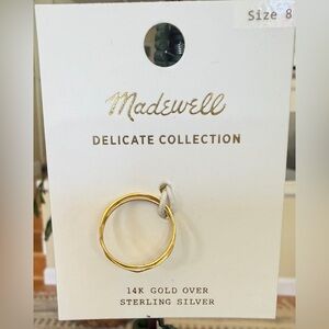 Madewell Delicate Gold Ring